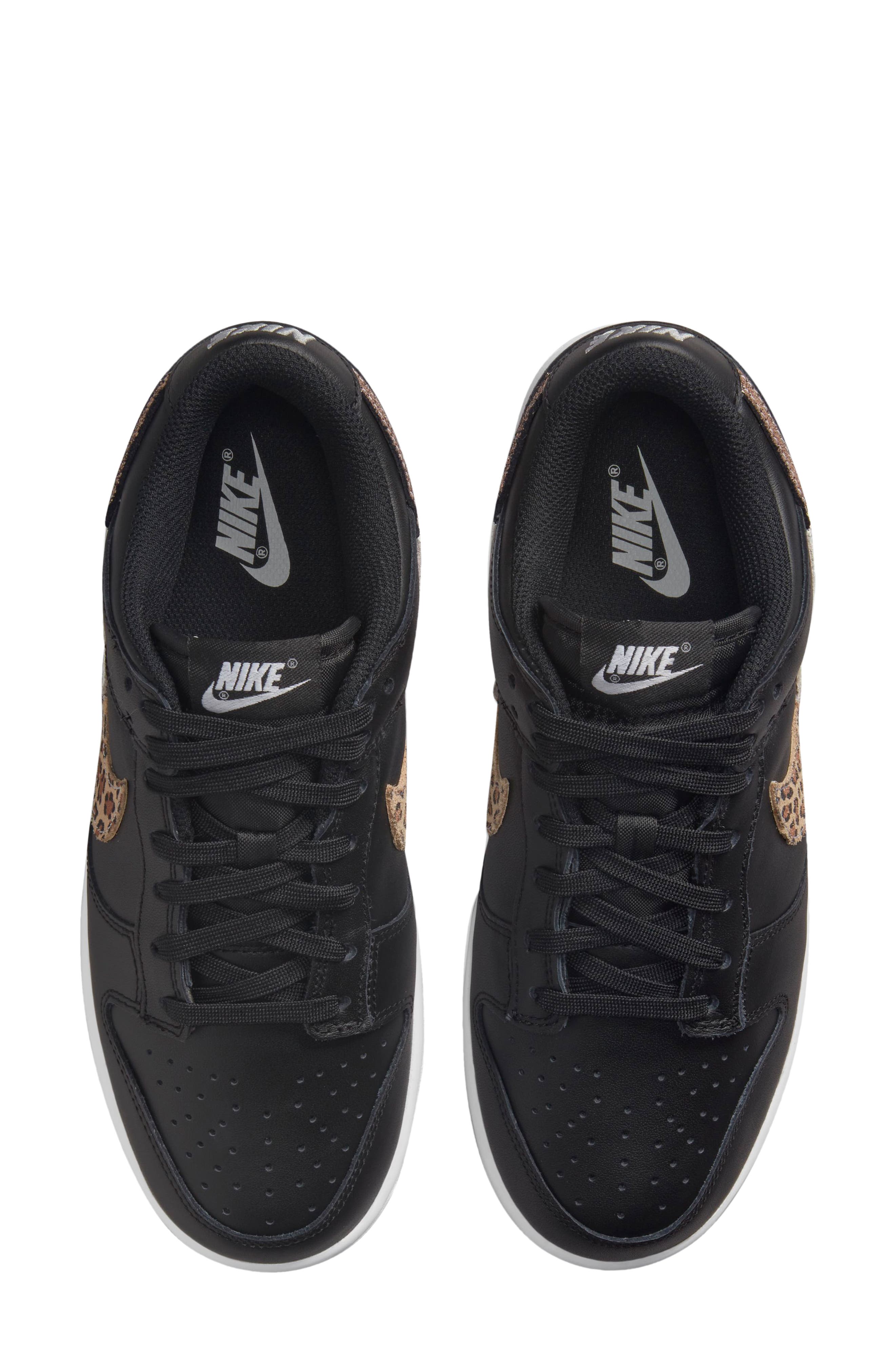 Dunk Low Basketball Sneaker, Alternate, color, BLACK/ MULTI/ COLOR/ BLACK