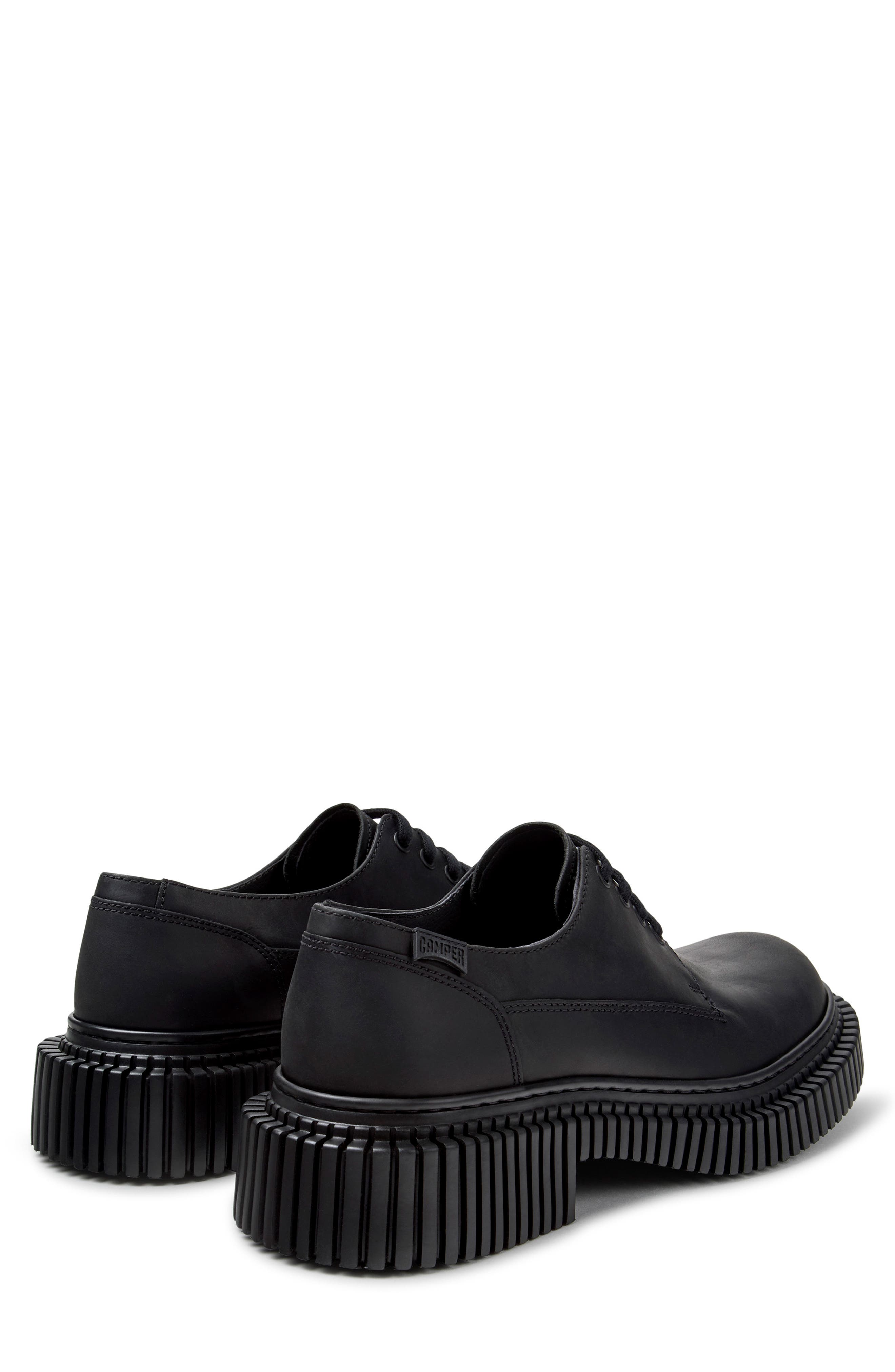 Pix Plain Toe Derby, Alternate, color, BLACK