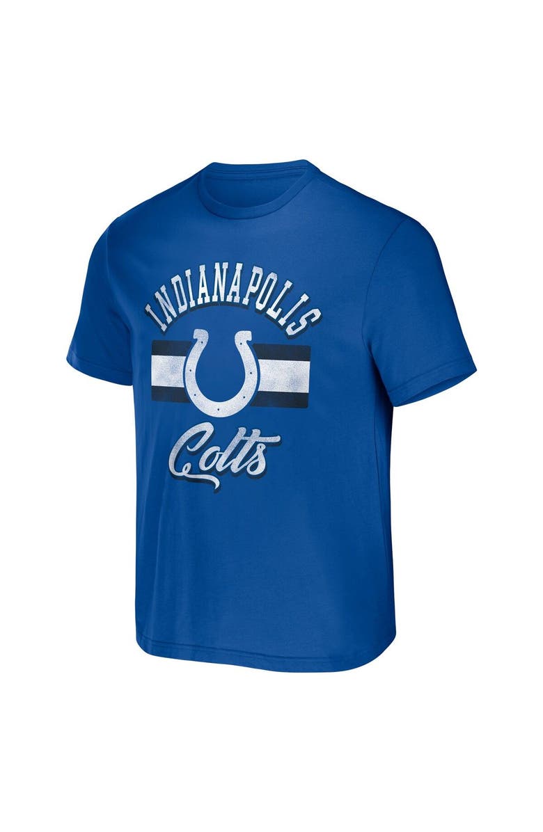 NFL X DARIUS RUCKER Men's NFL x Darius Rucker Collection by Fanatics Royal Indianapolis Colts Stripe T-Shirt, Alternate, color, Royal