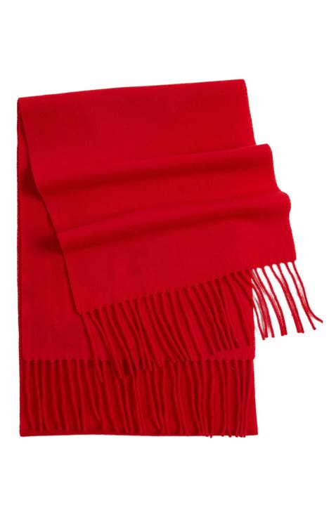 Cashmere Fringed Scarf