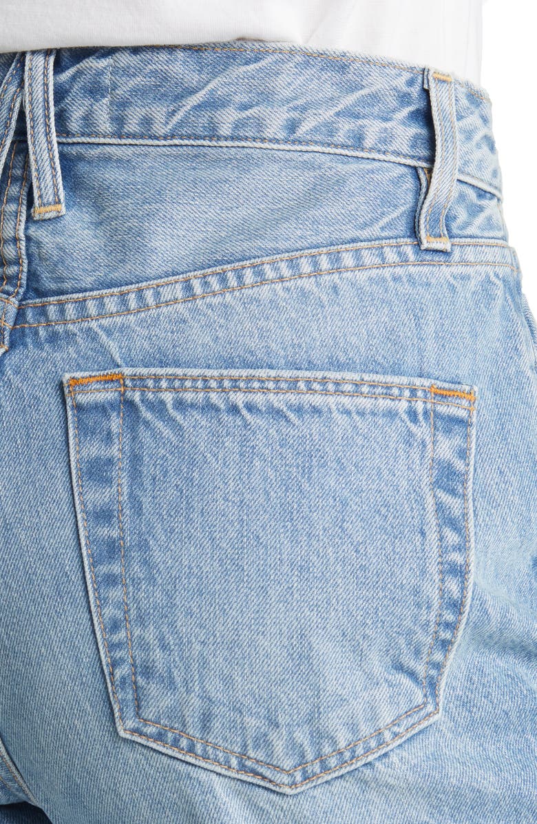 SLVRLAKE London High Waist Straight Leg Jeans, Alternate, color, 