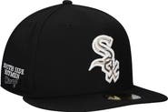 New Era Men's New Era Black Chicago White Sox Troop Chant Camo Undervisor 59FIFTY Fitted Hat