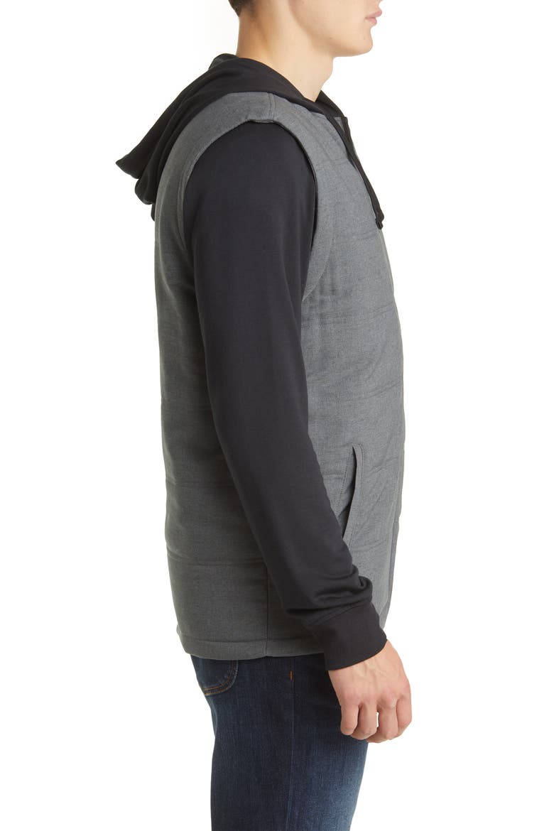 Scavenger Zip Hoodie, Alternate, color, HEATHER DARK GREY