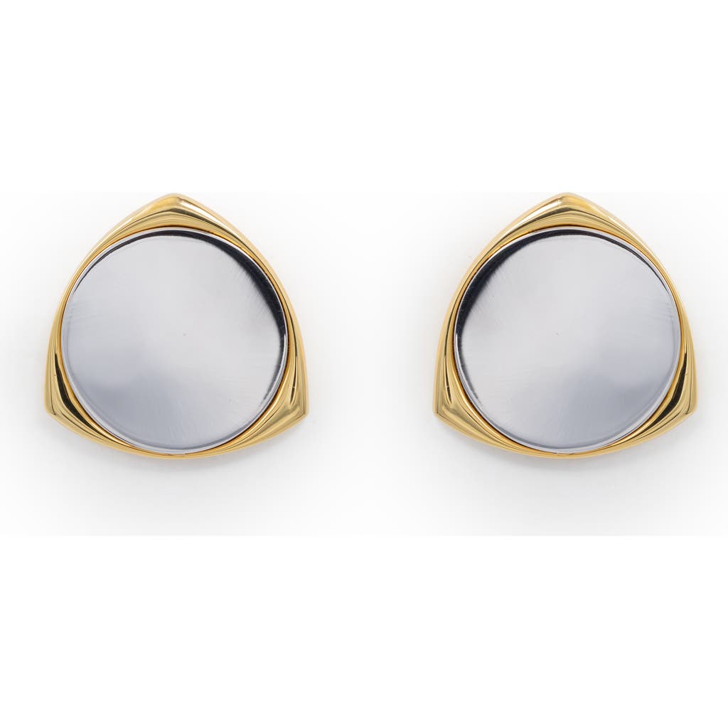 Trine Earring In Gold/silver