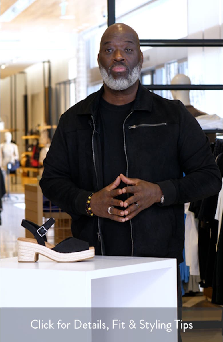 Isla Peep Toe Sandal, sales video thumbnail