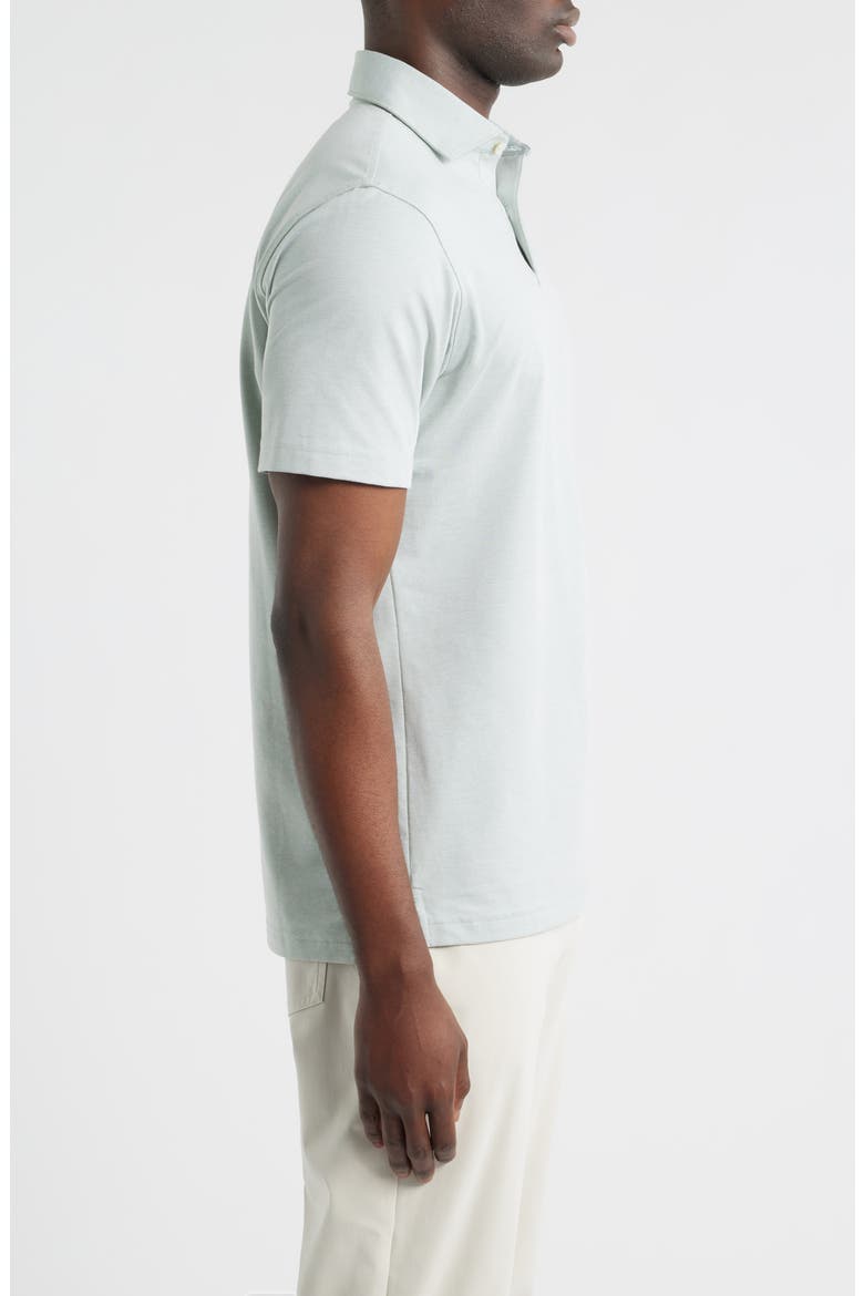 Crown Crafted Albatross Pima Cotton Blend Polo, Alternate, color, LIGHT WILLOW