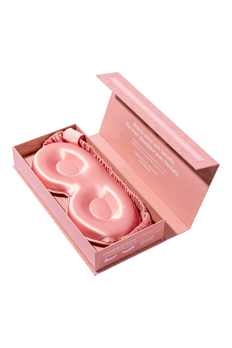 Lovely Lashes Pure Silk Contour Sleep Mask, Alternate, color, ROSE