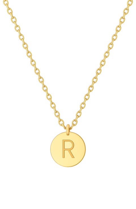 Initial Pendant Necklace