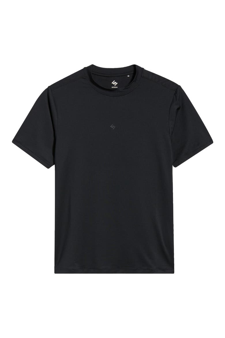 DNA Performance Mesh T-Shirt, Alternate, color, JET BLACK