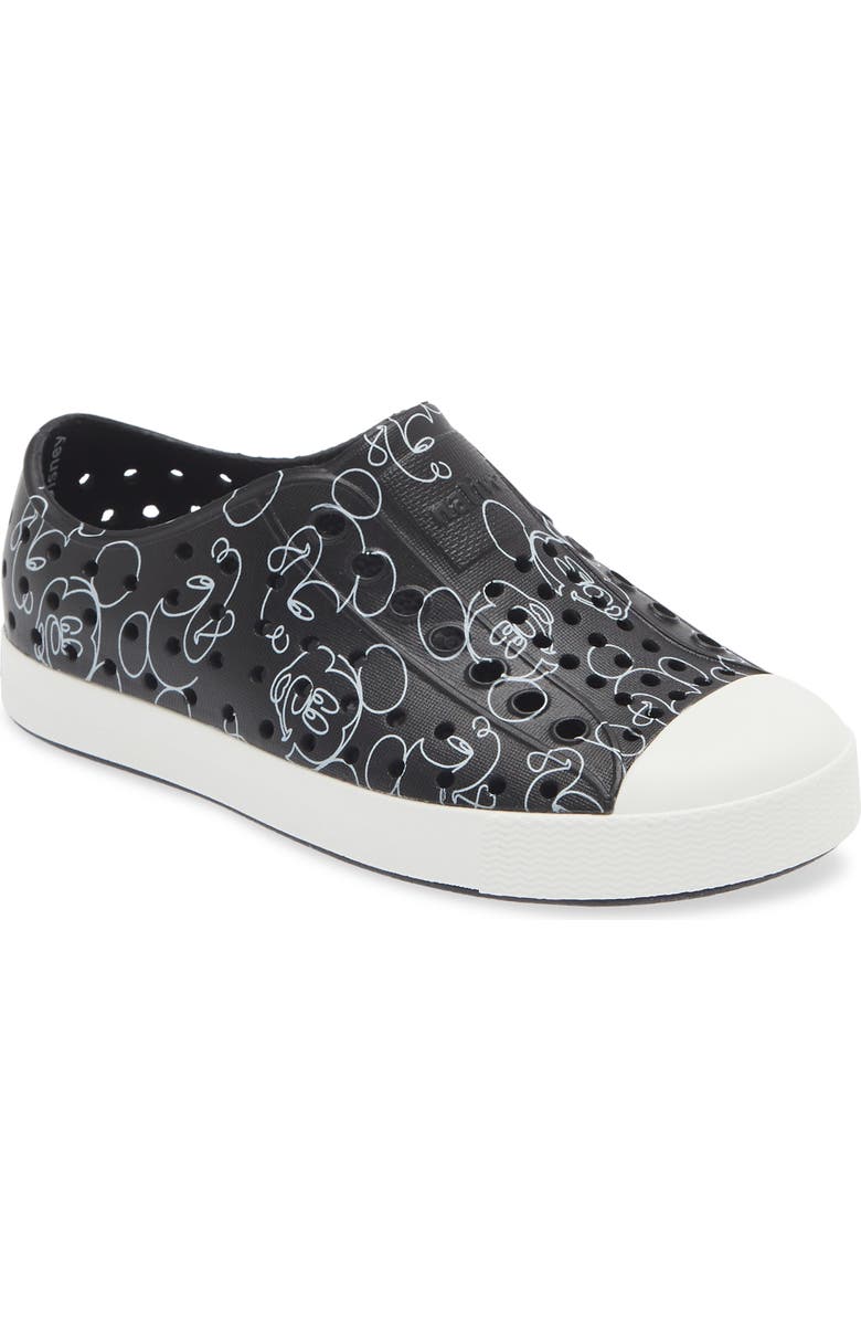 Native Shoes x Disney Kids' Jefferson Print Slip-On Sneaker, Main, color,