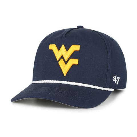 Men
s 
47  Navy West Virginia Mountaineers Rope Hitch Adjustable Hat