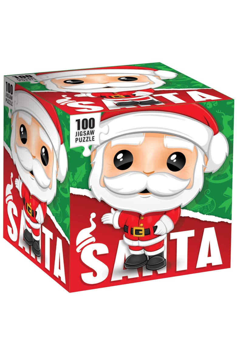 Santa 100 Piece Jigsaw Puzzle, Main, color, Multicolor