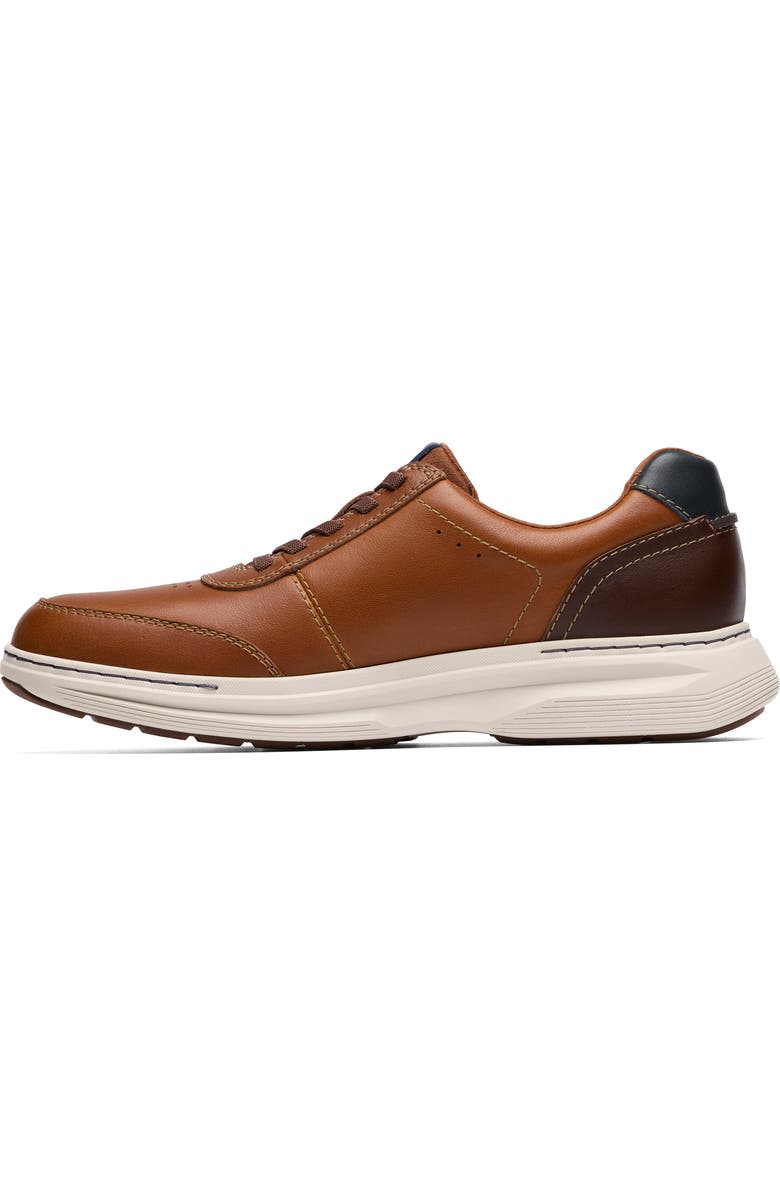 Clarks<sup>®</sup> Craftwell Lace-Up Sneaker, Alternate, color, Tan Leather