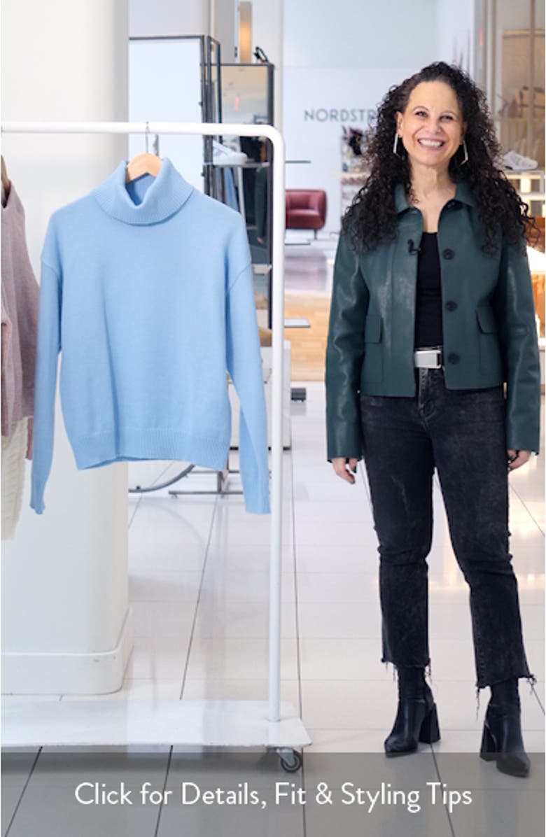 Isabelle Oversize Turtleneck Sweater, sales video thumbnail