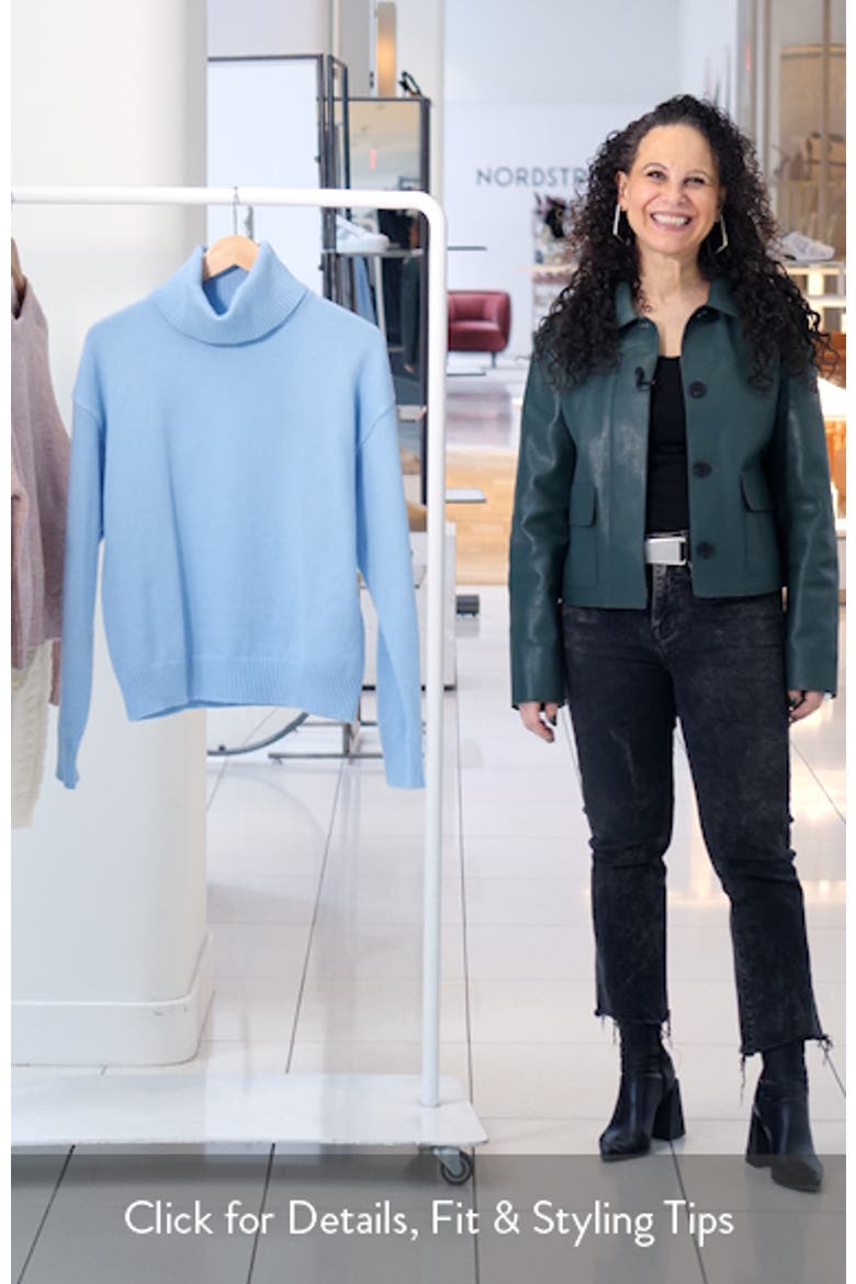 Isabelle Oversize Turtleneck Sweater video