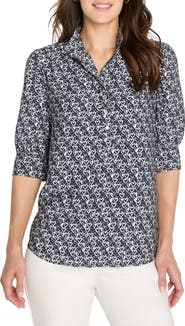 NIC+ZOE Etched Hearts Shirt
