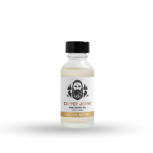Copper Johns Beard Company Fine Beard Oil In On The Rocks