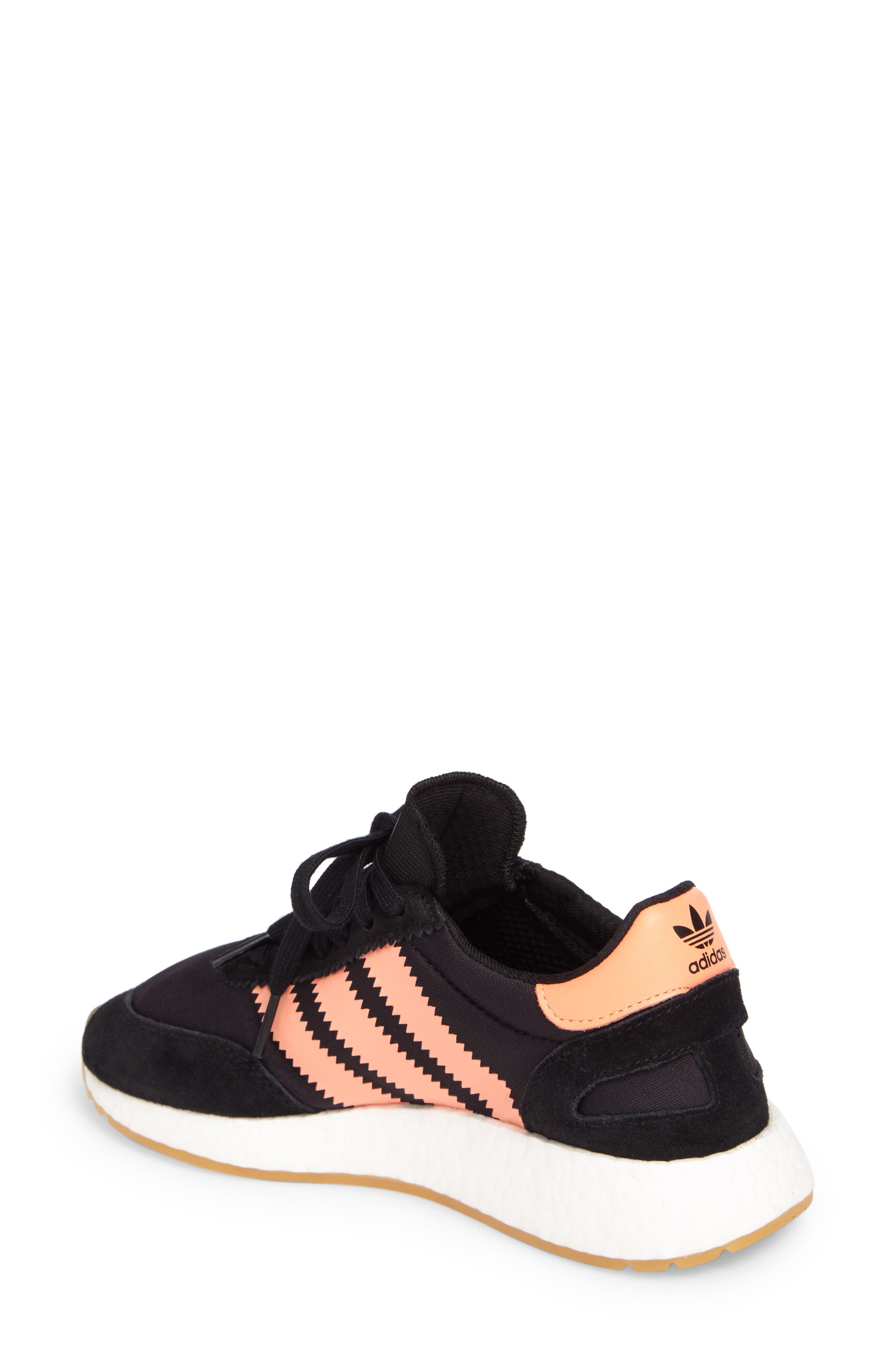 I-5923 Sneaker, Alternate, color, CORE BLACK/ SEMI FLASH ORANGE