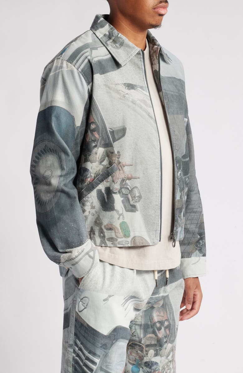 JUNGLES Yard Sale Corduroy Zip Jacket, Alternate, color, 