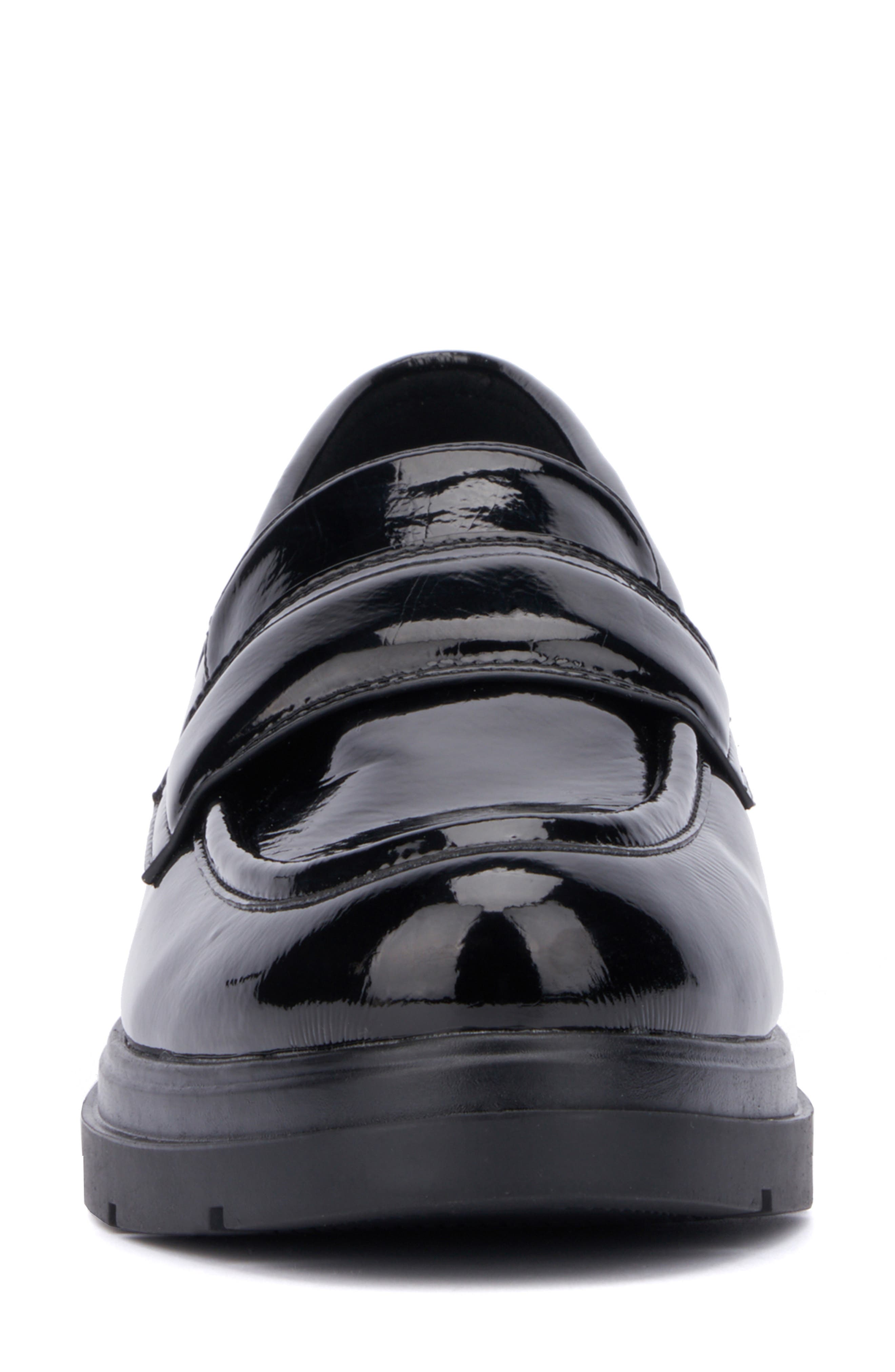 NEW YORK AND COMPANY Abbey Faux Leather Loafer, Alternate, color, 