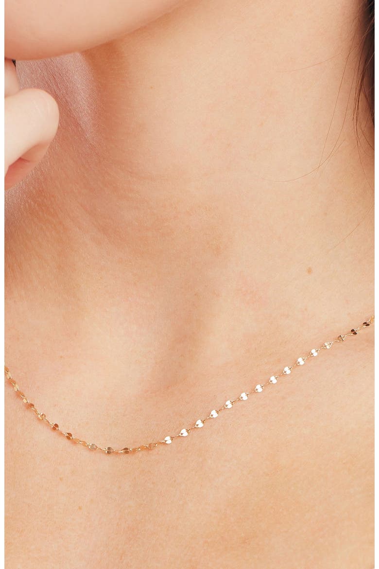 14k Mini Lace Chain, Alternate, color, 14k Solid Gold
