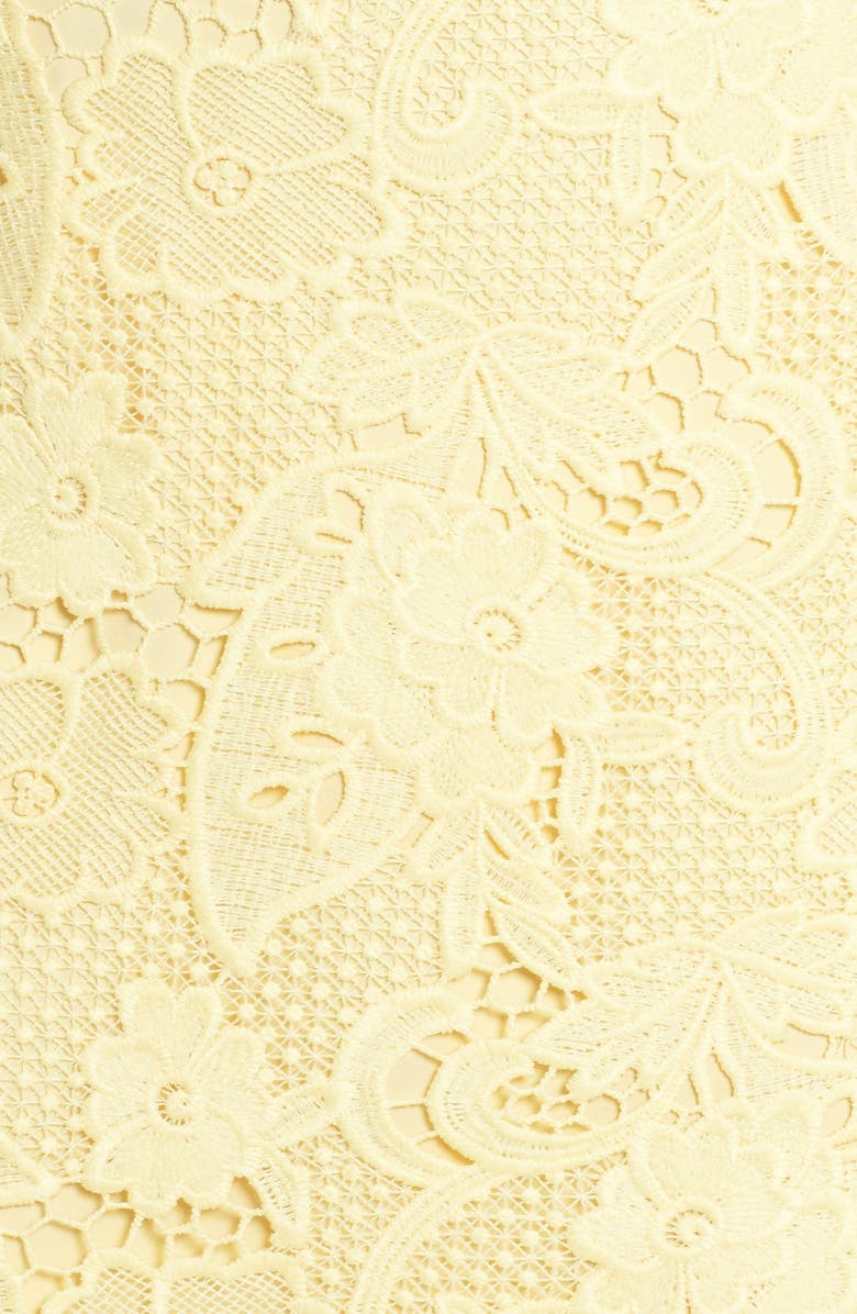 Eliza J Lace Sheath Dress, Alternate, color, 