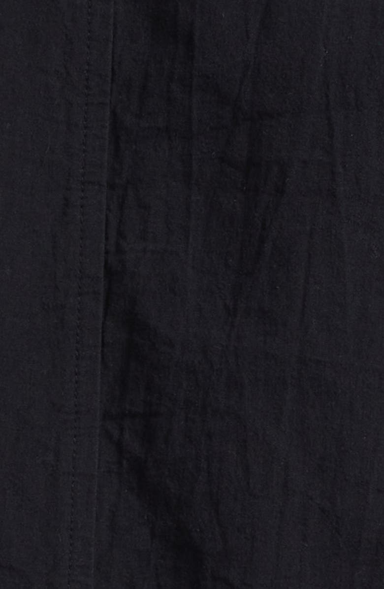 Undercover Oversize Cotton Utility Shirt, Alternate, color, Black