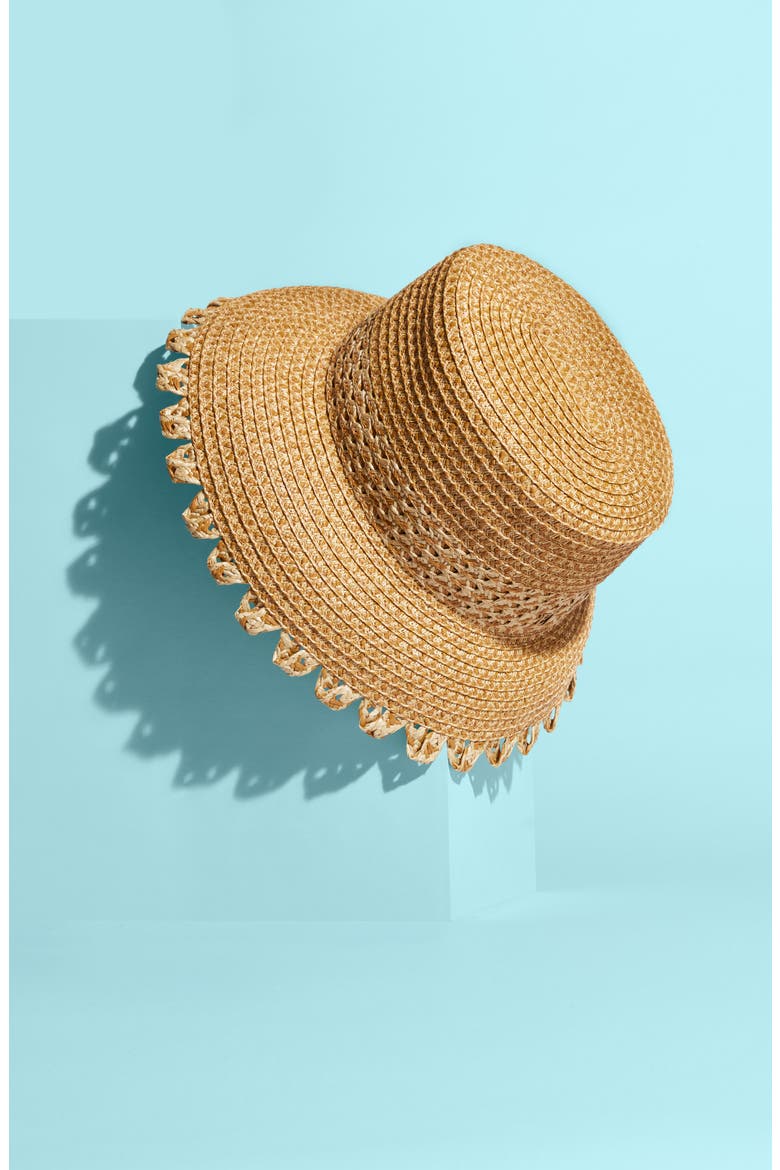 Mita Squishee® Bucket Hat, Alternate, color, NATURAL