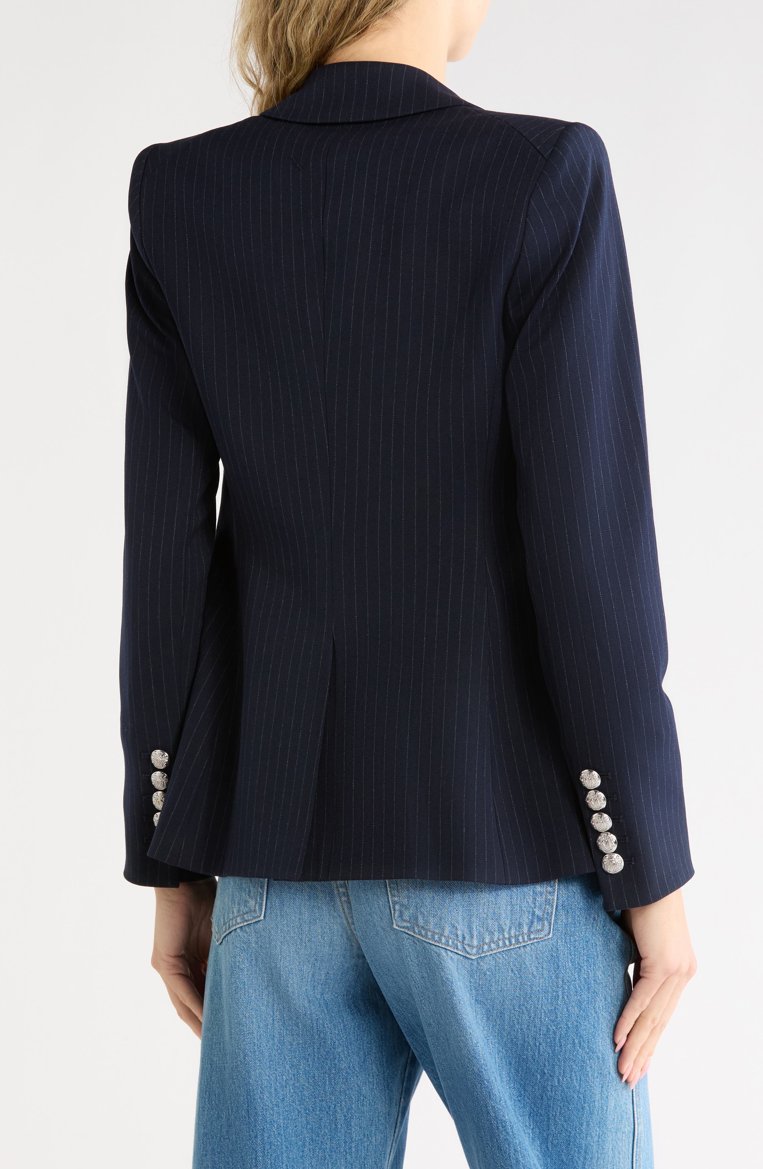 Veronica Beard Miller Pinstripe Dickey Jacket (Women) | Nordstromrack