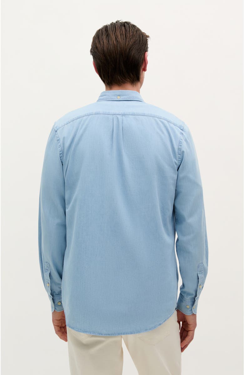 Scalpers Forest Denim Bd Shirt I, Alternate, color, Light Denim