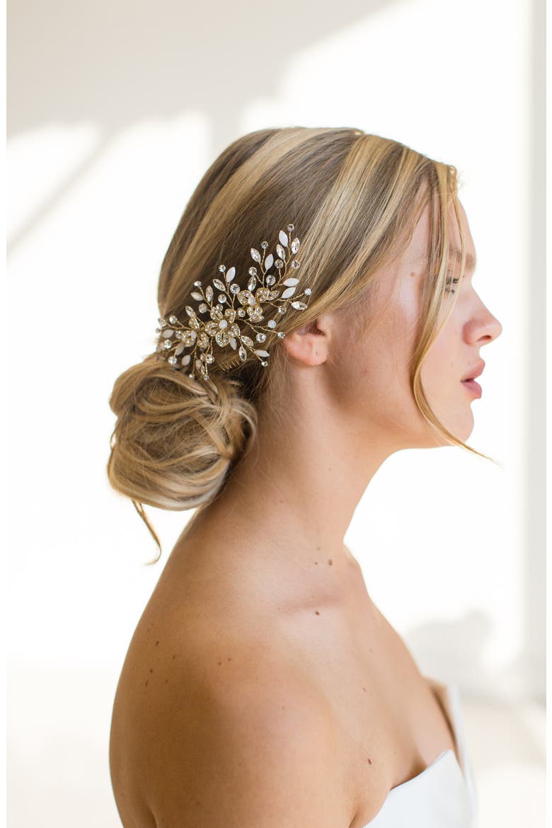 Deja Hair Comb (Nordstrom Exclusive), Alternate, color, GOLD