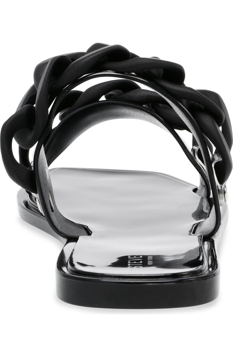 Steven New York Trena Chain Trim Slide Sandal, Alternate, color,