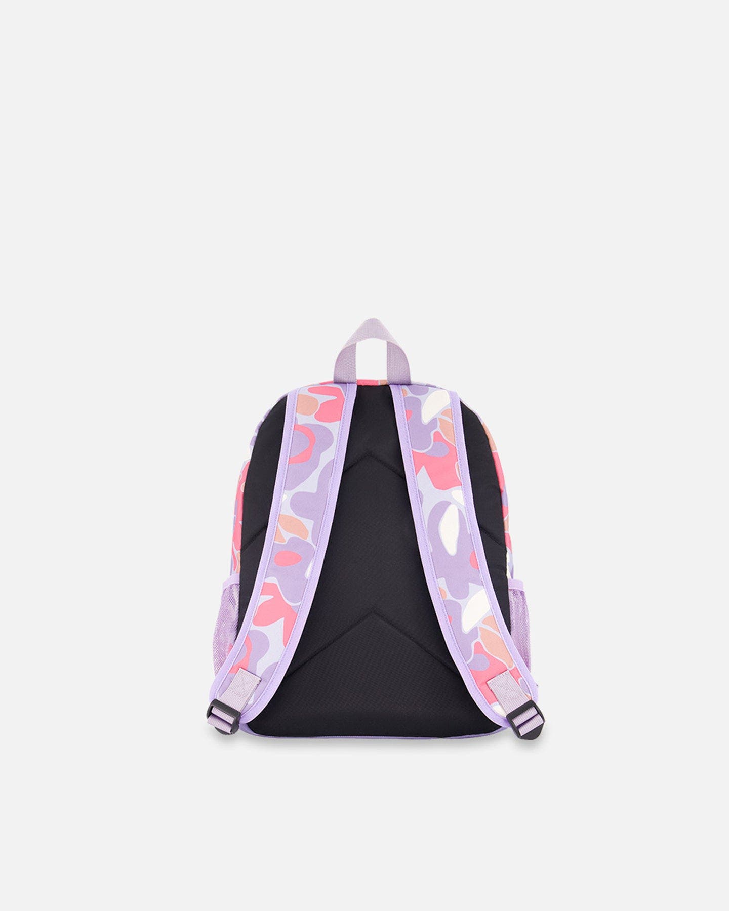 Deux par Deux Little Kids Backpack Retro Flower, Main, color, Lilac