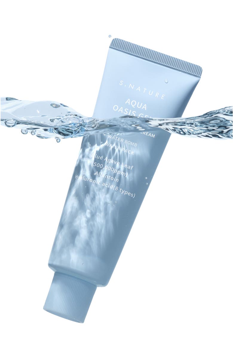 S.NATURE AQUA OASIS MOISTURIZING GEL CREAM,80ml, Alternate, color, NO COLOR