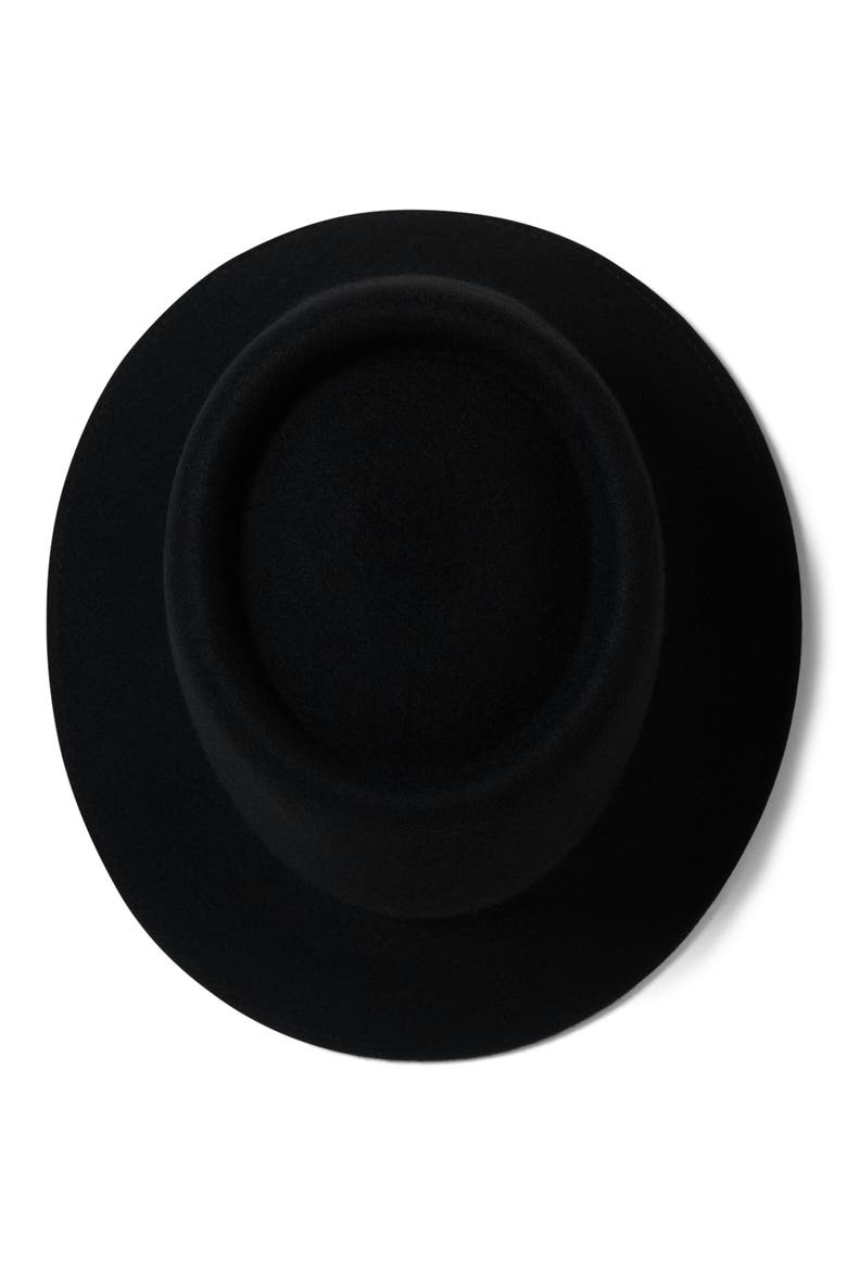 Elle Wool Felt Bucket Hat, Alternate, color, BLACK