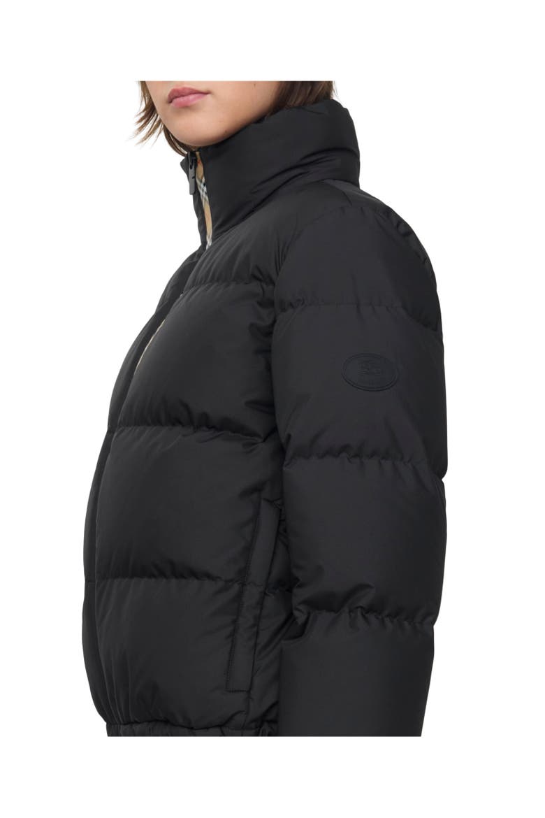 Checker-tape Ambleside Puffer Jacket, Alternate, color, Black