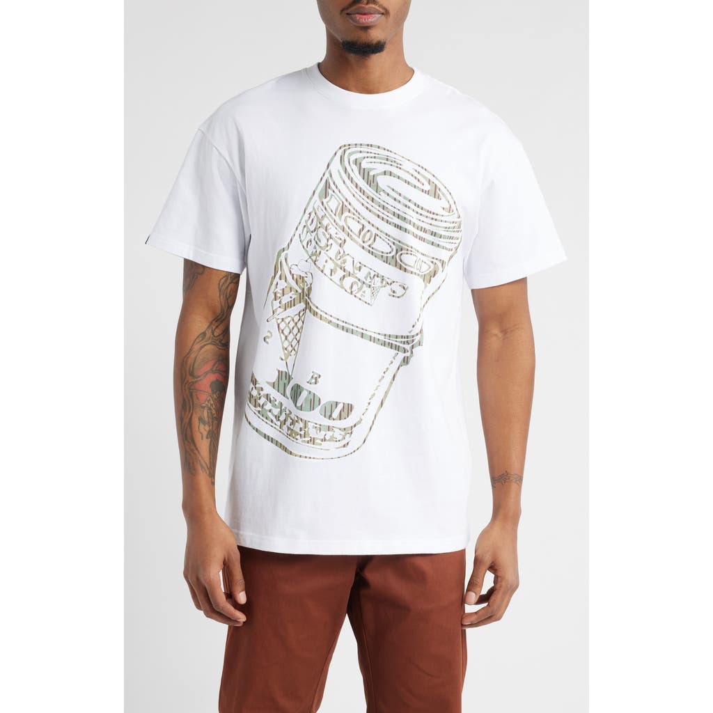 Icecream Stash Graphic T-shirt In White