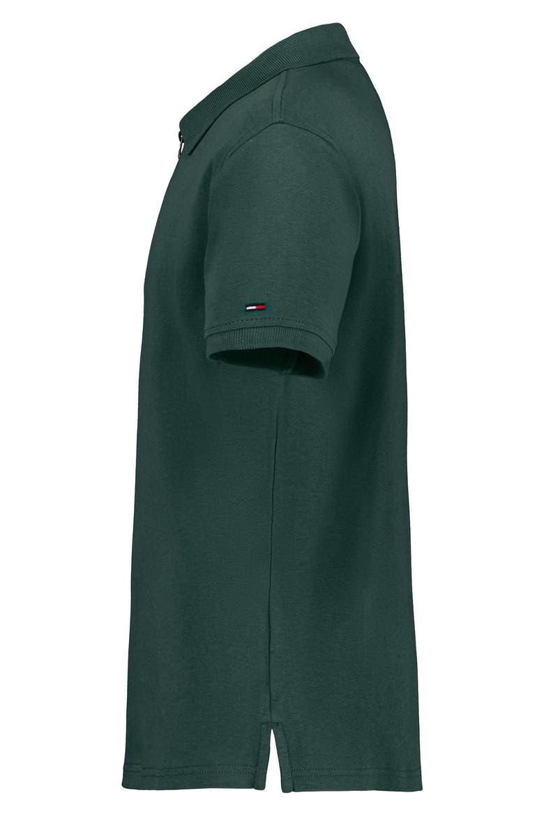Kids' Signature Zip Polo, Alternate, color, JUNE BUG