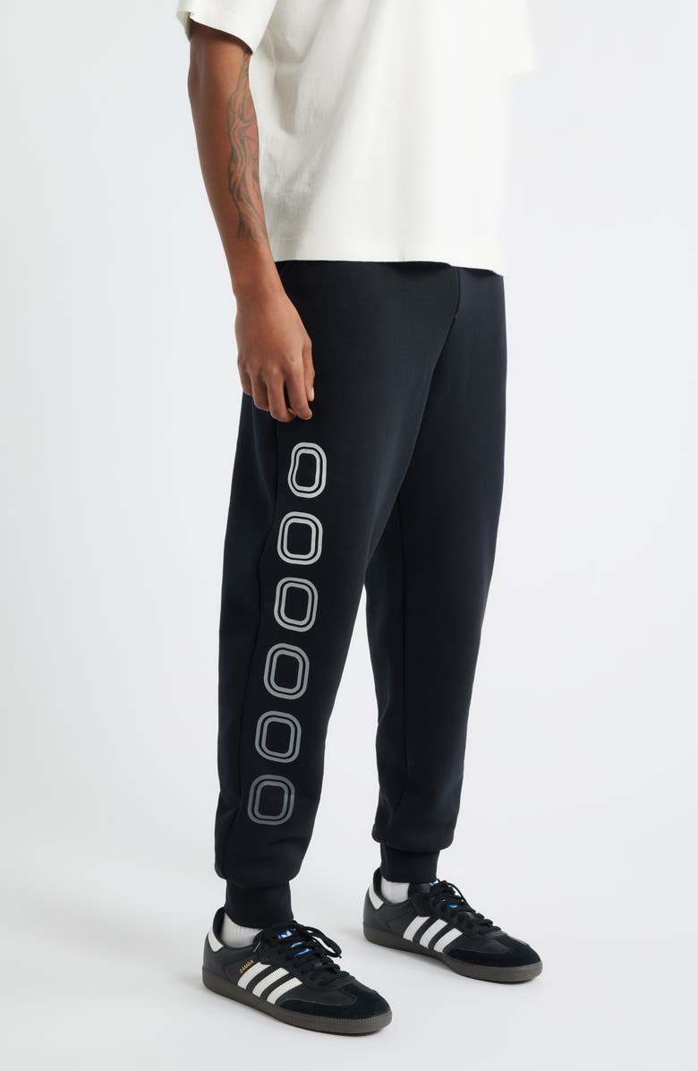 OVERTIME Classic Logo Drawstring Joggers, Alternate, color, Black