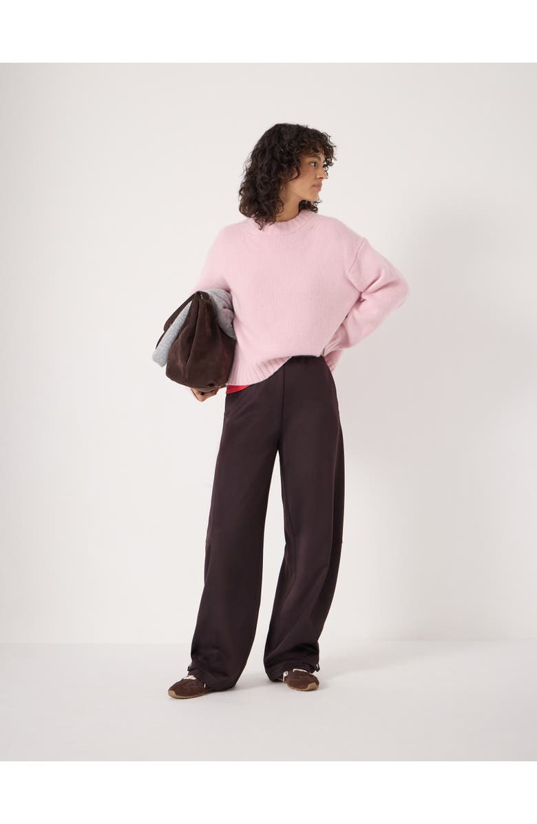 Hush Cora Relaxed Chunky Cashmere Sweater, Alternate, color, Blush Pink