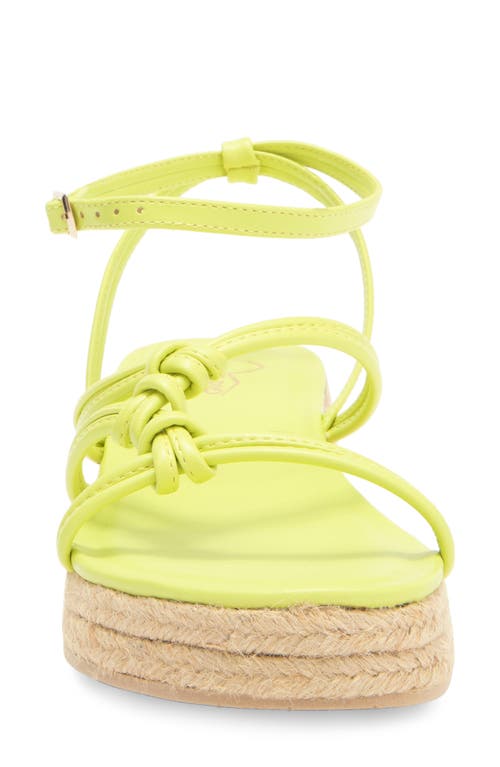 LOVE RIO LOVE RIO ESPADRILLE WEDGE SANDAL