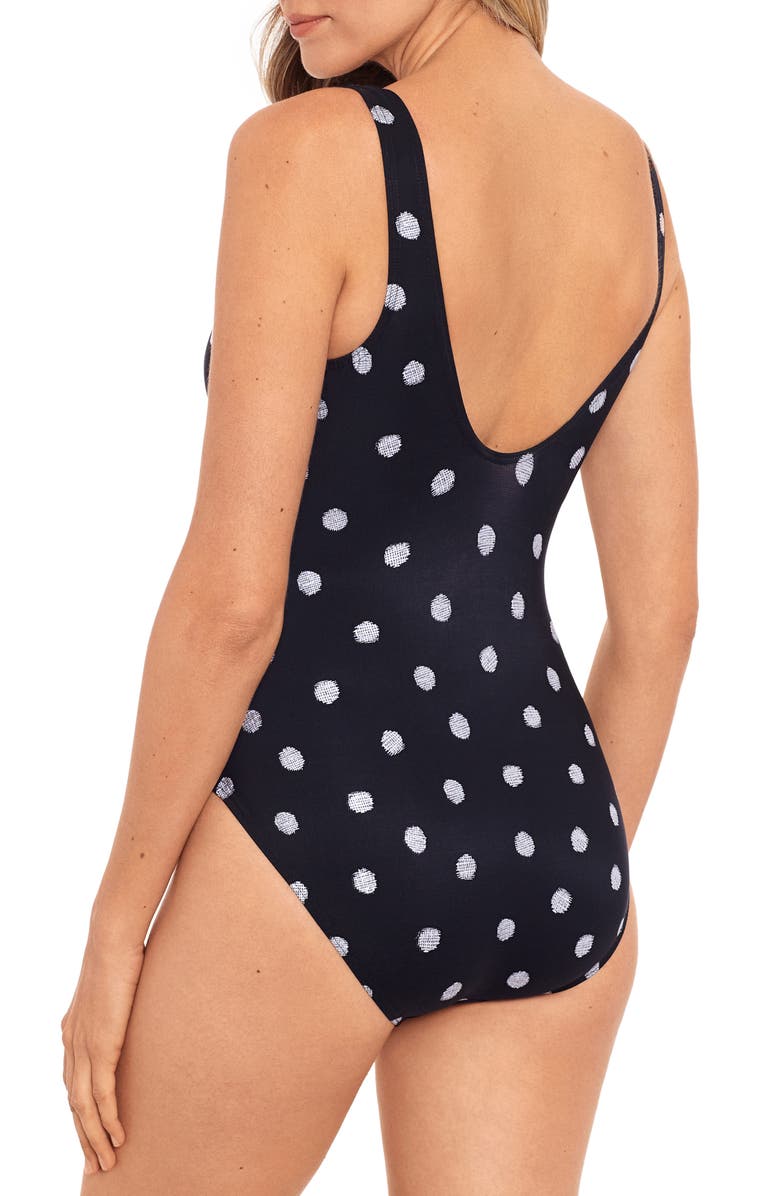 Miraclesuit<sup>®</sup> Pizzelles One-Piece Swimsuit, Alternate, color, 