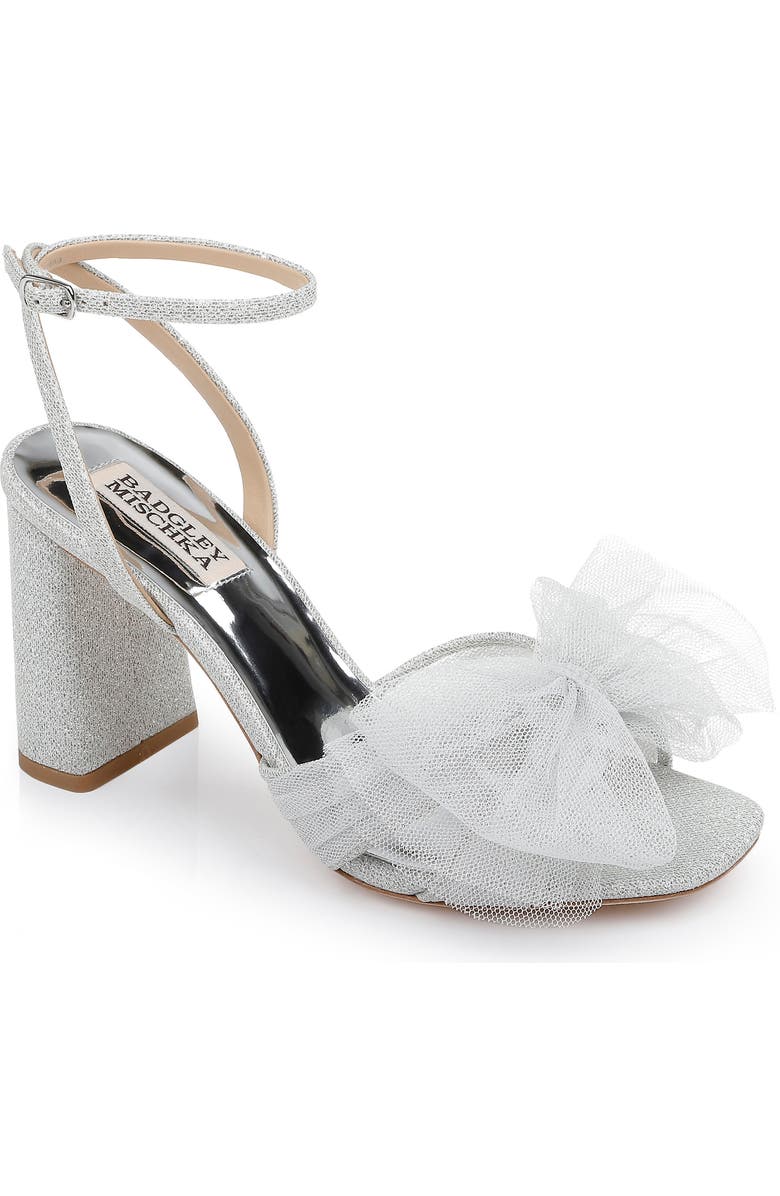 Badgley Mischka Collection Tess Ankle Strap Sandal, Main, color,