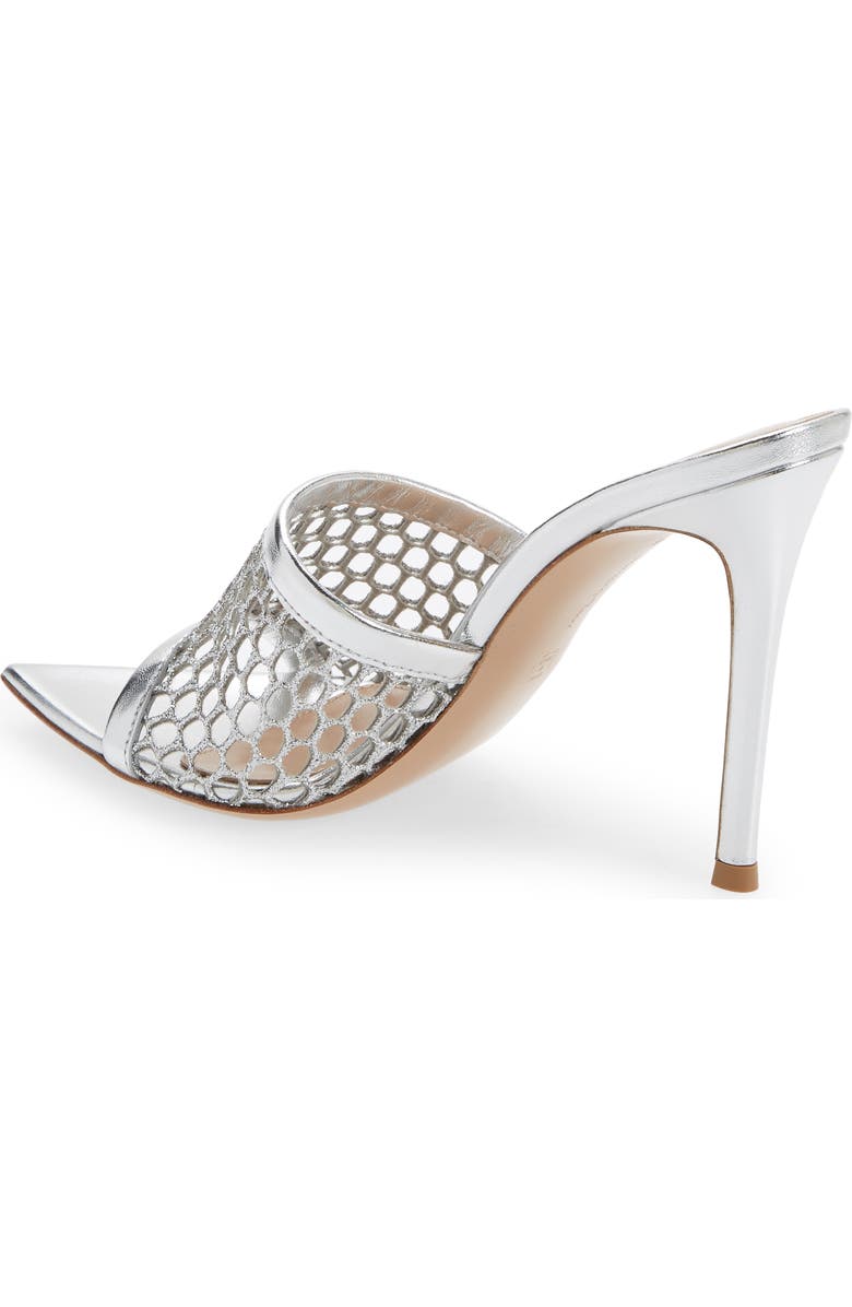 Gianvito Rossi Alisia Mesh Slide Sandal, Alternate, color,