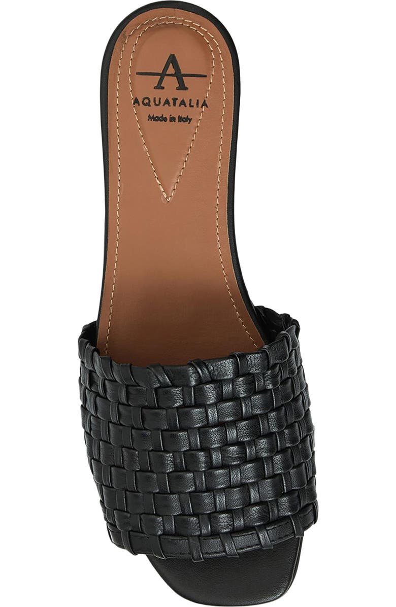 Aquatalia Brunello Weatherproof Slide Sandal, Alternate, color,