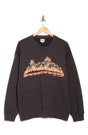 Hurley Sea-nario Oversize Graphic Sweatshirt