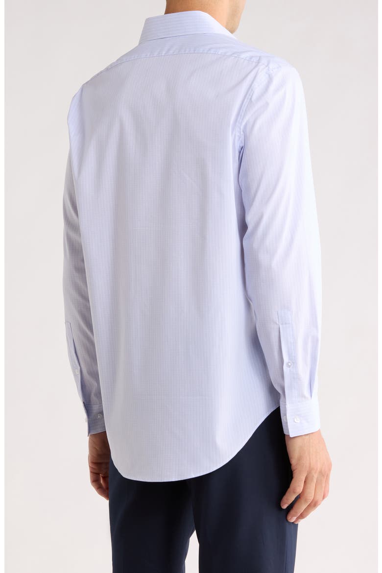 Check Slim Fit Stretch Dress Shirt, Alternate, color, ORCHID
