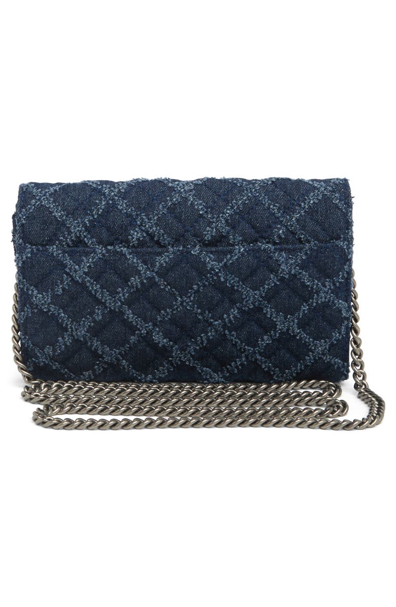 Kurt Geiger London Brixton Wallet on a Chain, Alternate, color, Denim