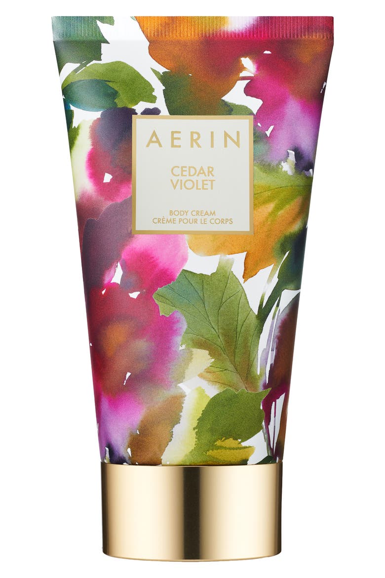 AERIN Cedar Violet Body Cream, Main, color, NO COLOR