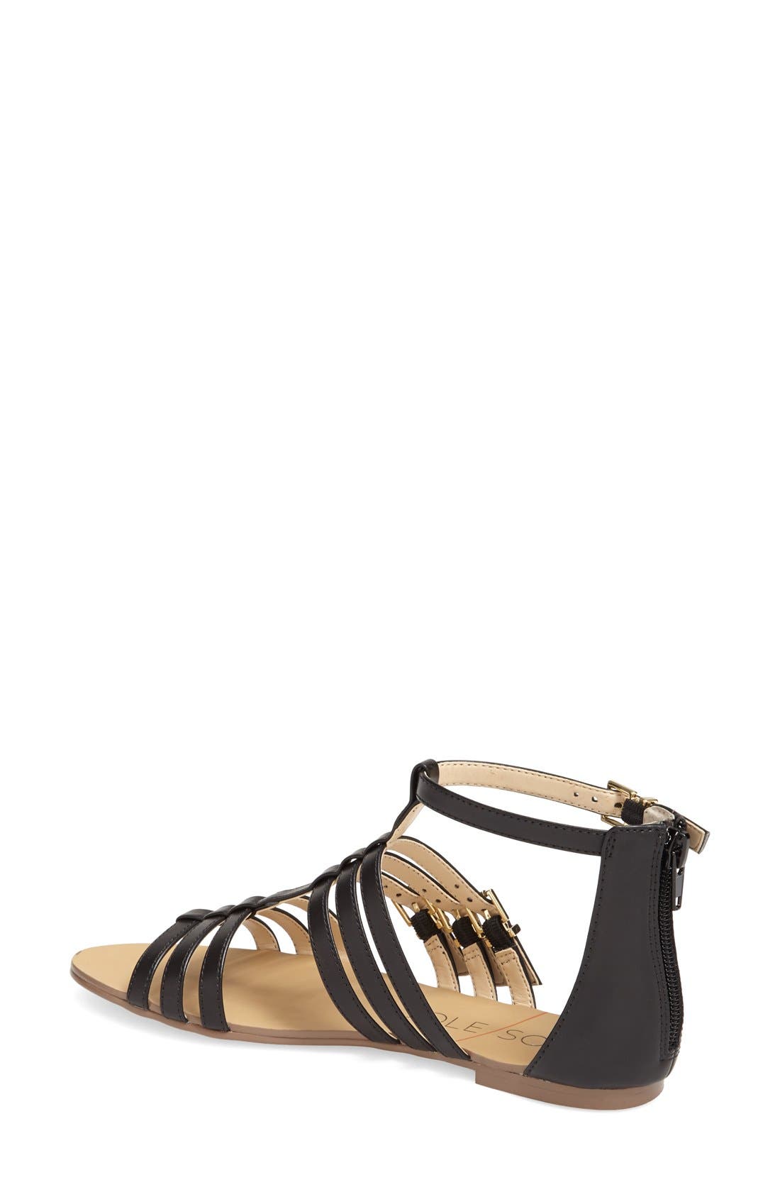 Sole Society 'Jemarie' Gladiator Sandal, Alternate, color, 